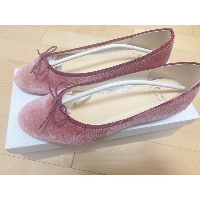 ピンク バレエシューズ レディースの靴/シューズ(バレエシューズ)の商品写真