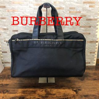 バーバリー(BURBERRY)のBURBERRY ゴルフバッグ　ブラック(トラベルバッグ/スーツケース)