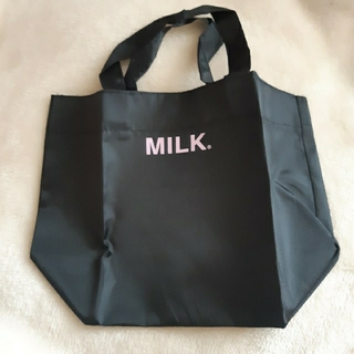 ミルク(MILK)のMILK　ミルク　トートバッグ　ミニバッグ　ランチトート　黒　プードル　ピンク(トートバッグ)