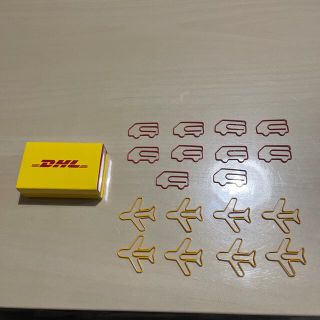 DHL 飛行機&トラック　クリップセット(その他)