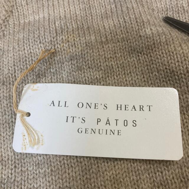 ALL ONE'S HEART IT'S PATOS GENUINEのセーター