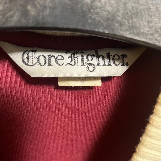 corefighter(コアファイター)のCORE FIGHTER コアファイター 虎 ベロア スカジャン　バーガンディー メンズのジャケット/アウター(スカジャン)の商品写真