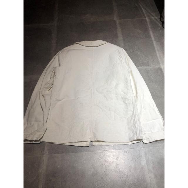 French vintage   White work jacket   メンズのジャケット/アウター(カバーオール)の商品写真