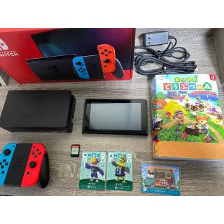 ニンテンドースイッチ(Nintendo Switch)のNintendo Switch あつまれどうぶの森 セット おまけ付き(家庭用ゲーム機本体)