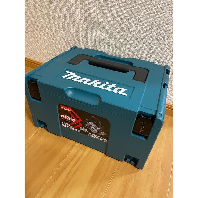 美品　makita 40v 125mm 充電式マルノコ　セット品