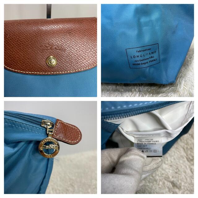 LONGCHAMP(ロンシャン)の希少　限定品　Longchamp ロンシャン トートバッグ  刺繍 エッフェル塔 レディースのバッグ(トートバッグ)の商品写真