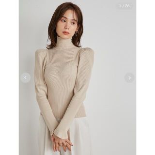 新品タグ付き♡スナイデル♡ ハイネックニットトップス