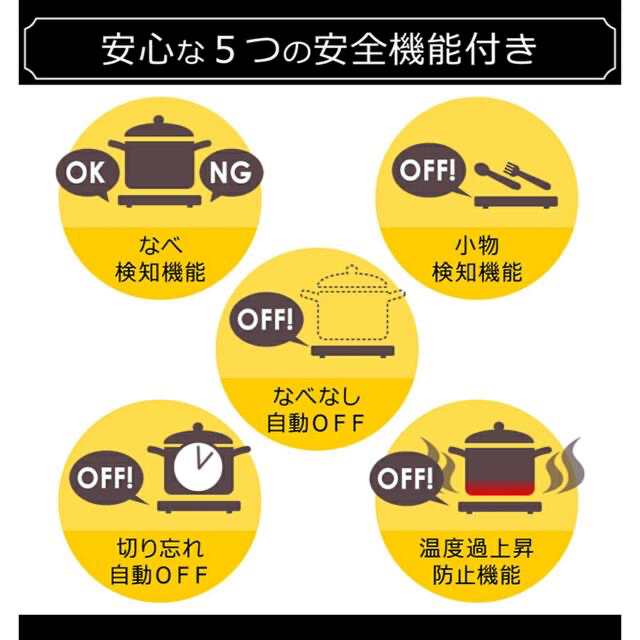 アイリスオーヤマ(アイリスオーヤマ)のアイリスオーヤマ IHクッキングヒーター スマホ/家電/カメラの調理家電(IHレンジ)の商品写真