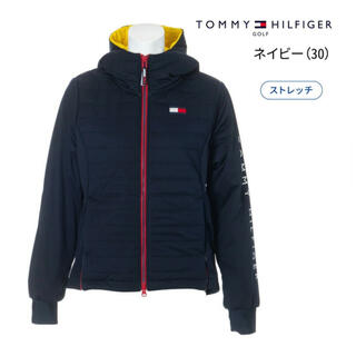 トミーヒルフィガー(TOMMY HILFIGER)の新品！トミーヒルフィガーゴルフ2021AW フラッグストレッチ中綿ジャケット L(ウエア)