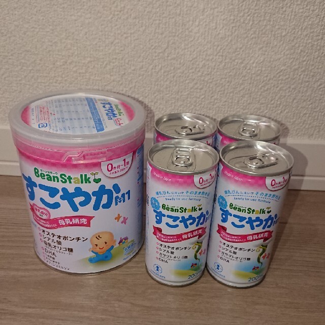 大塚製薬(オオツカセイヤク)のぽむ様専用粉ミルク　ぴゅあ大一缶、すこやか300g1缶　すこやか200ml4本 キッズ/ベビー/マタニティの授乳/お食事用品(その他)の商品写真