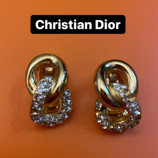 クリスチャンディオール(Christian Dior)のDior イアリング  格安 金色(イヤリング)