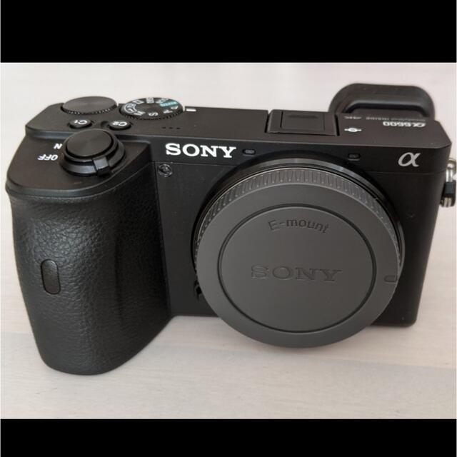 SONY(ソニー)のSONY α6600   スマホ/家電/カメラのカメラ(ミラーレス一眼)の商品写真