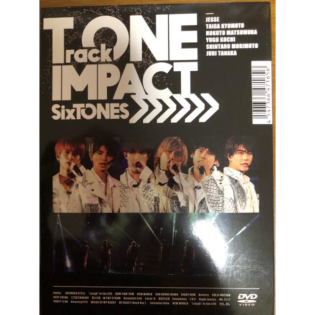 ★SixTONES/TrackONE-IMPACT- 初回盤 2枚組 DVD