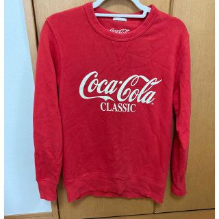 ジーユー(GU)のCOCA COLA トレーナー(スウェット)