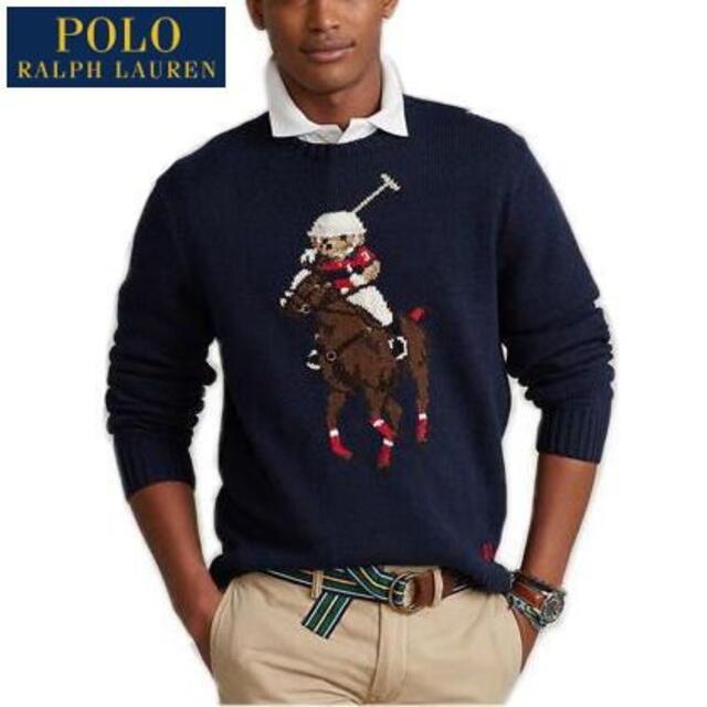 入荷中 LAUREN RALPH POLO - ラルフローレン ポロ セーター ビッグ