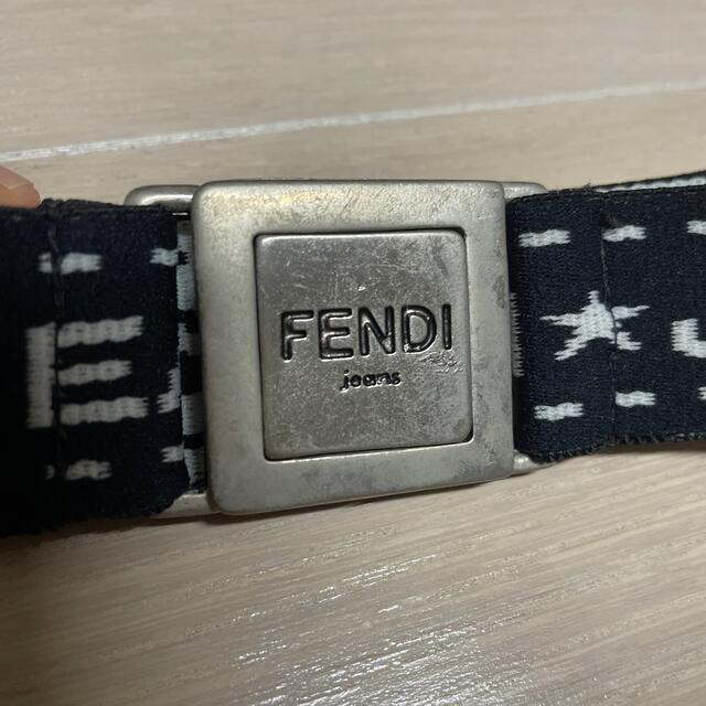 FENDI フェンディ　ベルト　黒