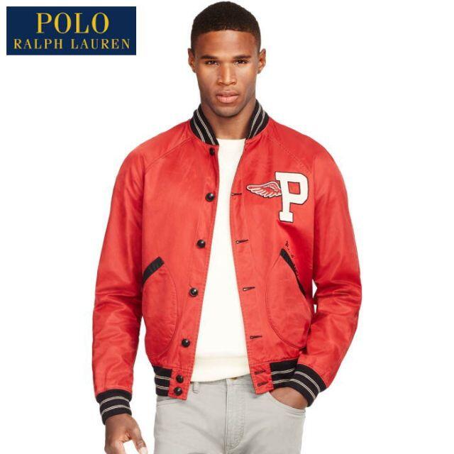 レア ポロ ラルフローレン リバーシブル VARSITY スタジャン Pウイング レア ポロ ラルフローレン リバーシブル VARSITY スタジャン Pウイング