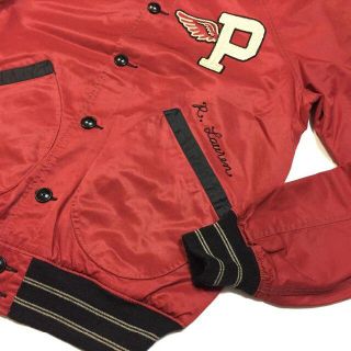 レア ポロ ラルフローレン リバーシブル VARSITY スタジャン P