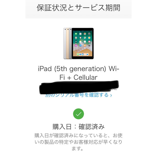 iPad 第5世代 128G Wi-Fi + Cellular ローズゴールド