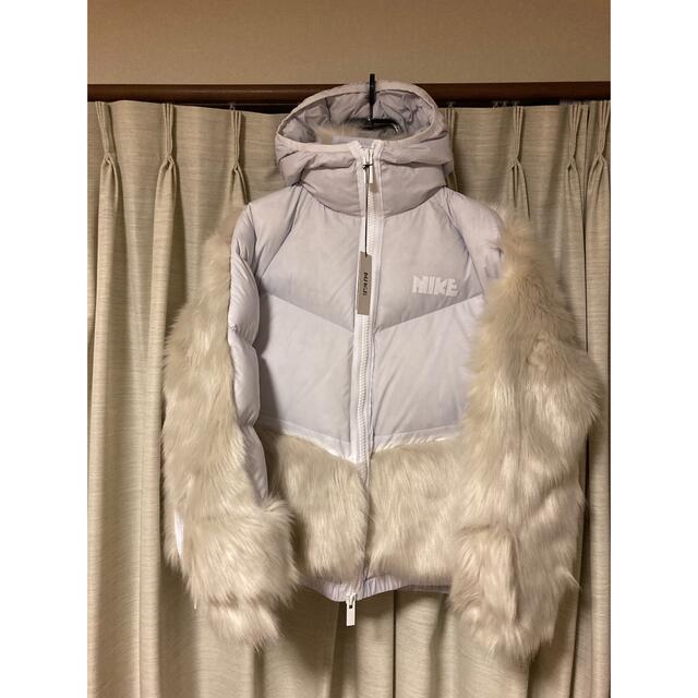 Nike Sacai Fur ファー S Size White 白