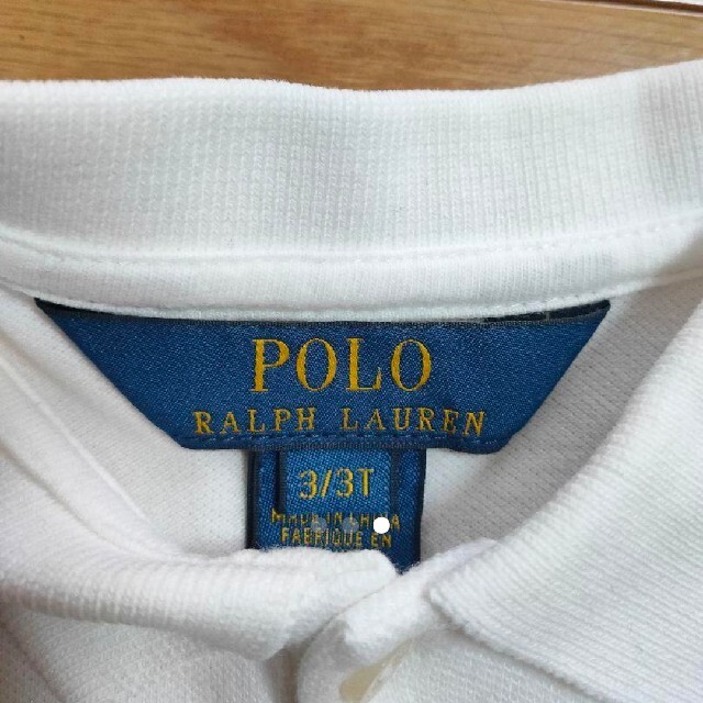 POLO RALPH LAUREN(ポロラルフローレン)のPOLO RALPH LAUREN ポロシャツ 長袖 3T キッズ/ベビー/マタニティのキッズ服女の子用(90cm~)(Tシャツ/カットソー)の商品写真