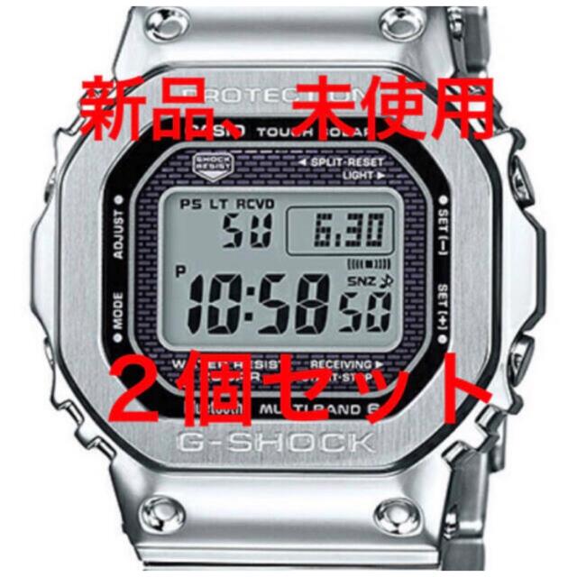 G-SHOCK(ジーショック)のG-SHOCK GMW-B5000D-1JF フルメタル シルバー  新品 メンズの時計(腕時計(デジタル))の商品写真