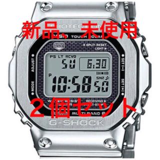 ジーショック(G-SHOCK)のG-SHOCK GMW-B5000D-1JF フルメタル シルバー  新品(腕時計(デジタル))