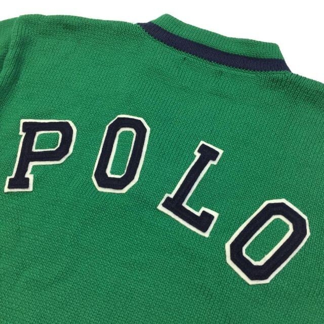 POLO RALPH LAUREN(ポロラルフローレン)の値札付き 25,300円 新品 正規 ラルフローレン バーシティー セーター Ｍ メンズのトップス(ニット/セーター)の商品写真