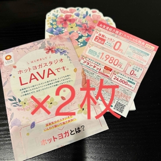 LAVA紹介カード　特典付き/2枚(その他)