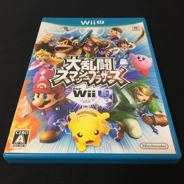 Wii U(ウィーユー)のWiiU  大乱闘スマッシュブラザーズ for Wii U エンタメ/ホビーのゲームソフト/ゲーム機本体(家庭用ゲームソフト)の商品写真