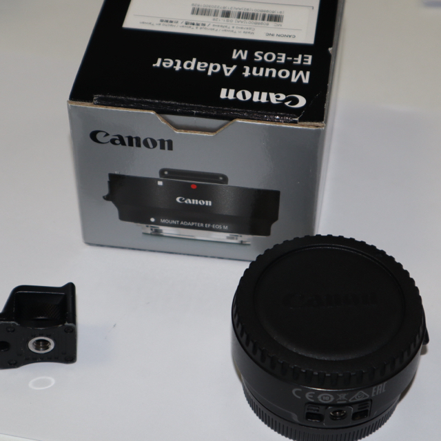 Canon EF-EOSM マウントアダプタ キャノン 純正のサムネイル