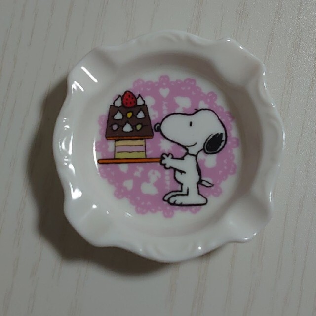 SNOOPY(スヌーピー)のスヌーピー 豆皿 Snoopy peanuts エンタメ/ホビーのおもちゃ/ぬいぐるみ(キャラクターグッズ)の商品写真