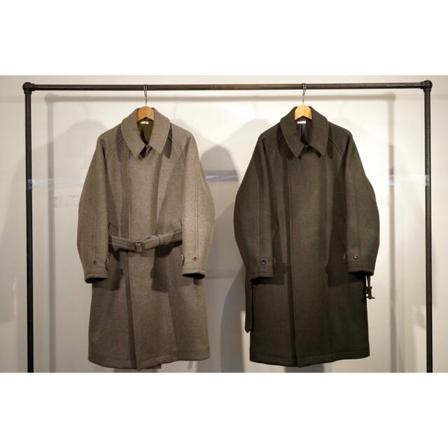 PHIGVEL MELTON DOUBLE-BREASTED COAT フィグベ | diamundialfuturos