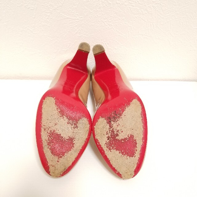 CHRISTIAN LOUBOUTIN FIFIFA 85 ピンク ベージュ CHRISTIAN LOUBOUTIN FIFIFA 85 ピンク ベージュ