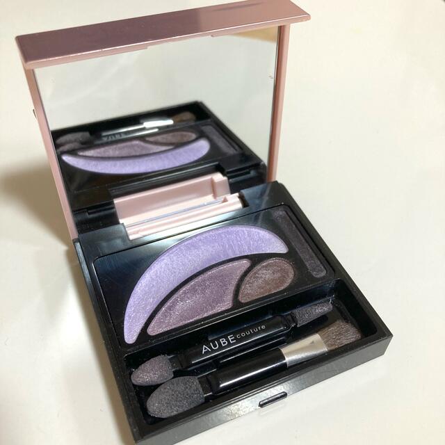 AUBE couture(オーブクチュール)のAUBE  アイシャドウ　パープル系 コスメ/美容のベースメイク/化粧品(アイシャドウ)の商品写真