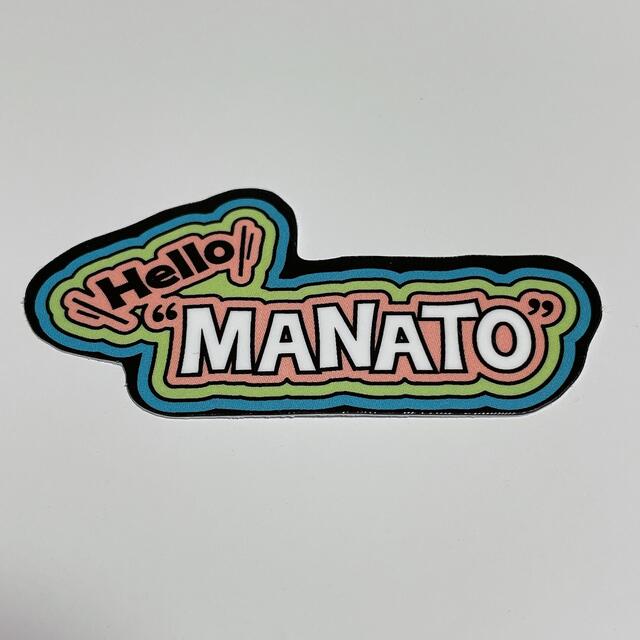 THE FIRST(ザファースト)のBE:FIRST ファンミ ステッカー MANATO マナト エンタメ/ホビーのタレントグッズ(アイドルグッズ)の商品写真