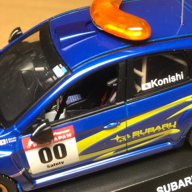 1/43 スバルインプレッサWRXSTI グループN ラリージャパンミニカー