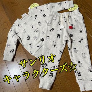 サンリオ(サンリオ)の【新品】サンリオキャラクターズ Sanrio ポチャッコ おにぎり 上下セット(Tシャツ/カットソー)