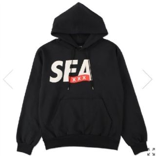 シー(SEA)のL★GOD SELECTION XXX x WDS Hoodie / Black(パーカー)