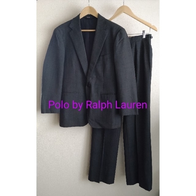 POLO RALPH LAUREN(ポロラルフローレン)のPolo by Ralph Lauren■紳士スーツ上下■秋冬■毛100％■中古 メンズのスーツ(セットアップ)の商品写真