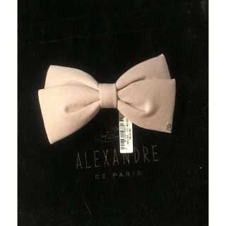 アレクサンドルドゥパリ(Alexandre de Paris)の⭐︎お値下げ⭐︎希少 未使用 アレクサンドルドゥパリ リボンバレッタ 8㎝(バレッタ/ヘアクリップ)