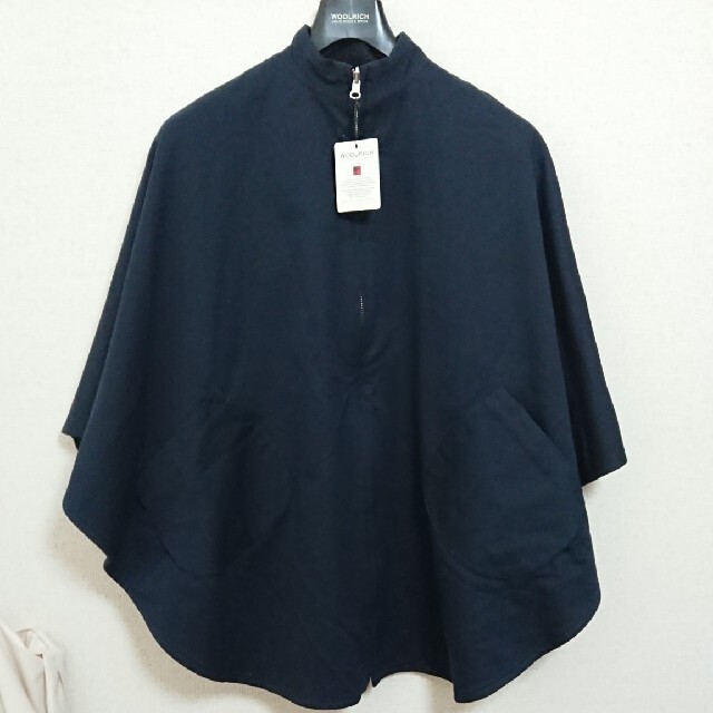 WOOLRICH リバーシブルポンチョ-