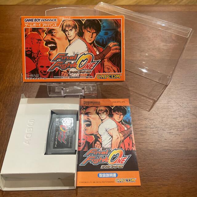 CAPCOM(カプコン)の【美品】GBA ファイナルファイト ONE ベルトアクション レトロゲーム エンタメ/ホビーのゲームソフト/ゲーム機本体(携帯用ゲームソフト)の商品写真