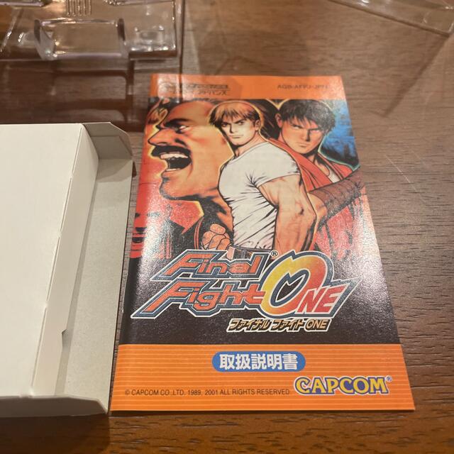 CAPCOM(カプコン)の【美品】GBA ファイナルファイト ONE ベルトアクション レトロゲーム エンタメ/ホビーのゲームソフト/ゲーム機本体(携帯用ゲームソフト)の商品写真