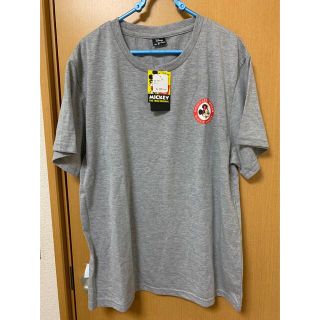 ディズニー(Disney)の未使用　ミニー　Tシャツ　半袖　ディズニー　グレー　レトロ(Tシャツ(半袖/袖なし))