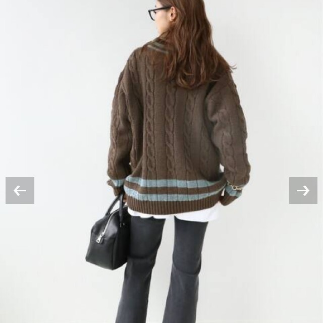 JOURNAL STANDARD(ジャーナルスタンダード)の【Oldderby Knitwear】Vネックニットプルオーバー◆ レディースのトップス(ニット/セーター)の商品写真