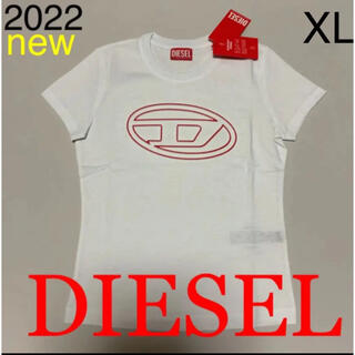 ディーゼル(DIESEL)の洗練されたデザイン　DIESEL T-SLI-BIGOVAL Tシャツ　新モデル(カットソー(半袖/袖なし))