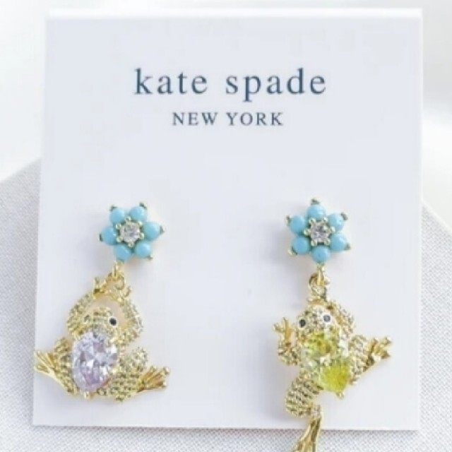 kate spade new york(ケイトスペードニューヨーク)のねこ丸様【新品】kate spade　3品 レディースのアクセサリー(ピアス)の商品写真