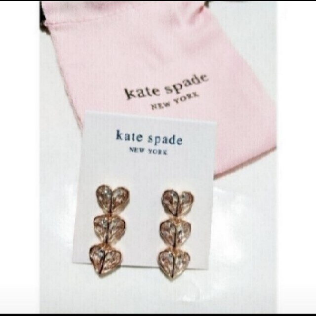 kate spade new york(ケイトスペードニューヨーク)のねこ丸様【新品】kate spade　3品 レディースのアクセサリー(ピアス)の商品写真