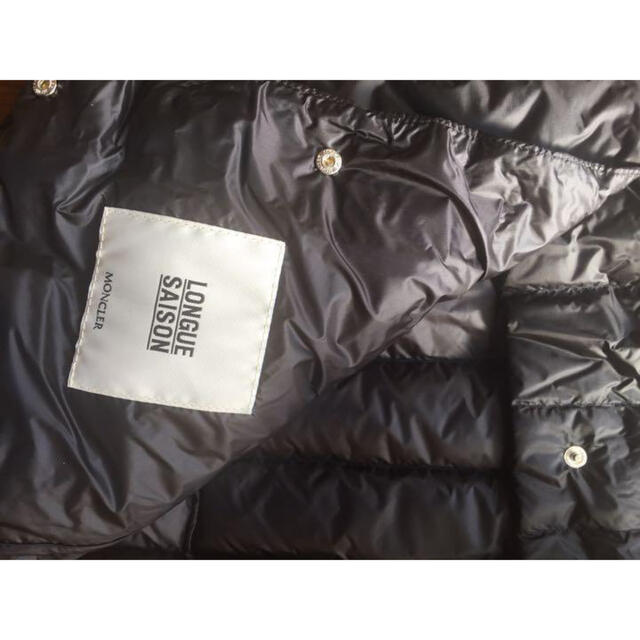 MONCLER(モンクレール)のモンクレール ダウンベスト LIANE レディース 黒 TG1 新品未使用 レディースのジャケット/アウター(ダウンベスト)の商品写真